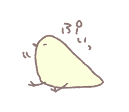 Mr.TORI of a bird sticker #13093020