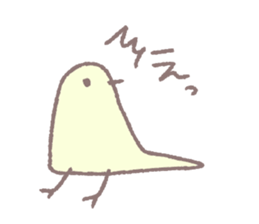 Mr.TORI of a bird sticker #13093023