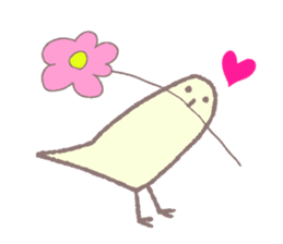 Mr.TORI of a bird sticker #13093043