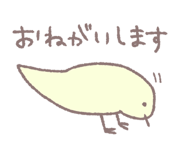 Mr.TORI of a bird sticker #13093052