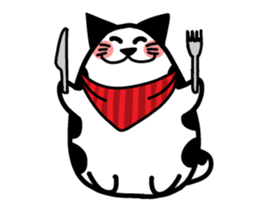 Matcha the cat from Evacomics sticker #13093405