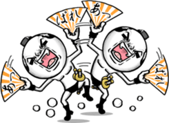 Be transmitted!Cry of handsome[Samurai] sticker #13093940