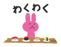 I am excuse rabbit sticker #13094791