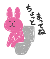 I am excuse rabbit sticker #13094811