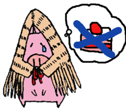 plumpeees@YUKINKO-pig sticker #13095217