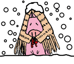 plumpeees@YUKINKO-pig sticker #13095220