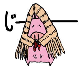 plumpeees@YUKINKO-pig sticker #13095232