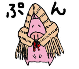 plumpeees@YUKINKO-pig sticker #13095246