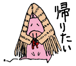 plumpeees@YUKINKO-pig sticker #13095250