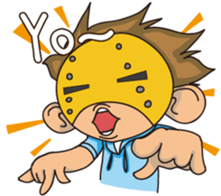 Frank punk! Happy every day! sticker #13095314