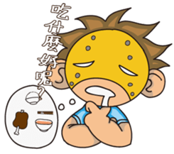 Frank punk! Happy every day! sticker #13095323