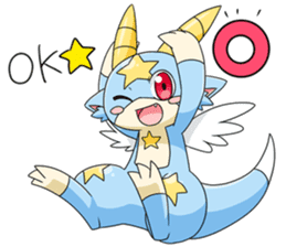 Star kids dragon Sticker!-ARON- sticker #13095626