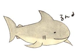 shark Sakai and Zu'friends of Aquarium2 sticker #13095954