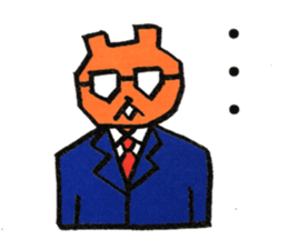 Businessman Momo sticker #13096069