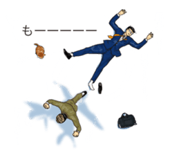 Salaried worker Sticker Play Fight ! sticker #13096252