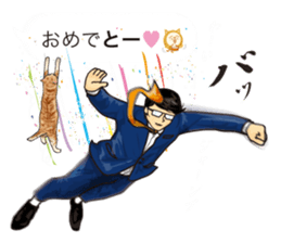 Salaried worker Sticker Play Fight ! sticker #13096255