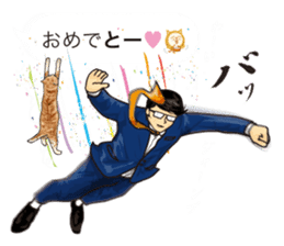 Salaried worker Sticker Play Fight ! sticker #13096255