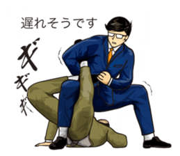 Salaried worker Sticker Play Fight ! sticker #13096259