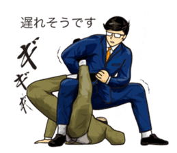 Salaried worker Sticker Play Fight ! sticker #13096259