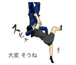 Salaried worker Sticker Play Fight ! sticker #13096272