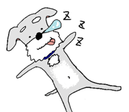 Bowwow Schnauzer (Eng ver) sticker #13096282