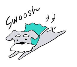 Bowwow Schnauzer (Eng ver) sticker #13096301