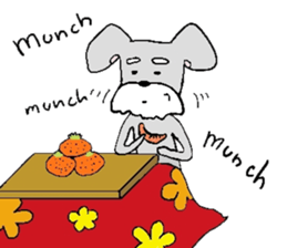 Bowwow Schnauzer (Eng ver) sticker #13096303
