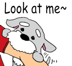 Bowwow Schnauzer (Eng ver) sticker #13096311