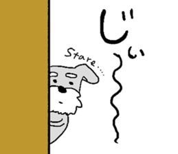 Bowwow Schnauzer (Eng ver) sticker #13096314