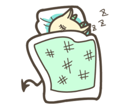 yuri's strange creatures sticker #13096514