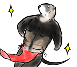 ferret-choju-giga sticker #13096667
