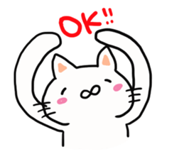 Protagonist is a cat sticker #13096981