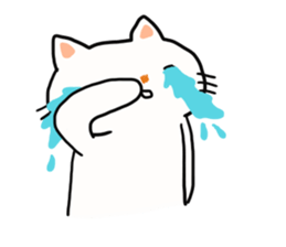 Protagonist is a cat sticker #13096996