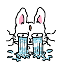 Kazuri*RABBITS sticker #13097183