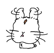 Kazuri*RABBITS sticker #13097186