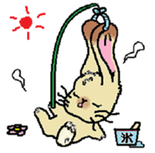 Kazuri*RABBITS sticker #13097220