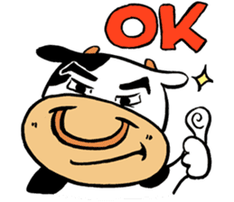 Japanese Kansai dialect "Cow2" sticker #13097543