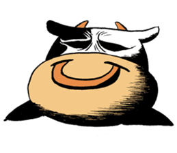 Japanese Kansai dialect "Cow2" sticker #13097547