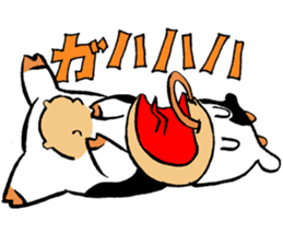 Japanese Kansai dialect "Cow2" sticker #13097552