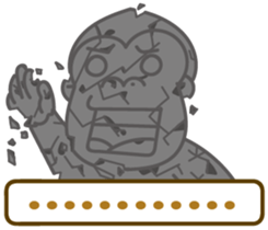 peanut gorilla sticker #13097907