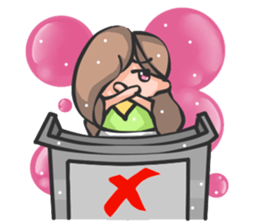 opposite sister and brother sticker #13097958