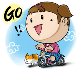 Expensive`s daughter-sister daily sticker #13097985