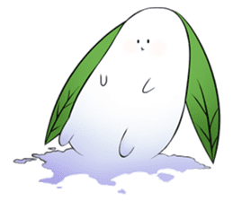 Snow Rabbit-Dango sticker #13098174