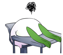 Snow Rabbit-Dango sticker #13098177