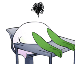 Snow Rabbit-Dango sticker #13098177
