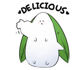 Snow Rabbit-Dango sticker #13098178