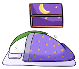 Snow Rabbit-Dango sticker #13098179