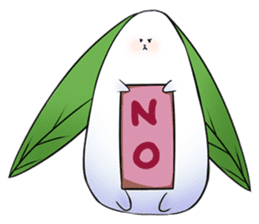 Snow Rabbit-Dango sticker #13098183