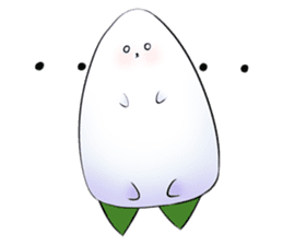 Snow Rabbit-Dango sticker #13098187