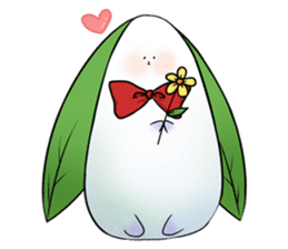 Snow Rabbit-Dango sticker #13098188
